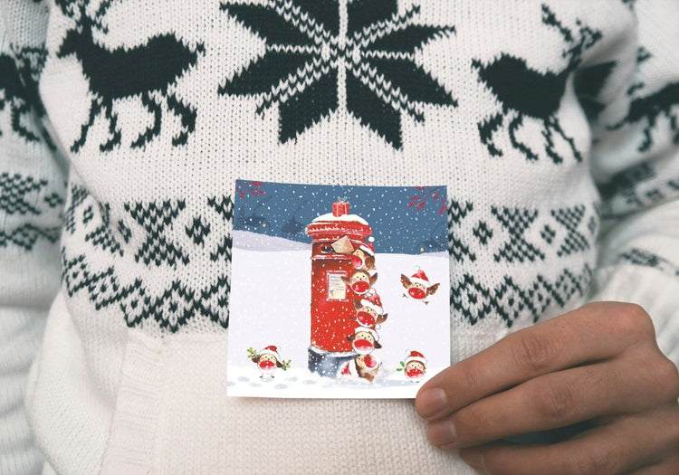 Santa's Walk To The Village