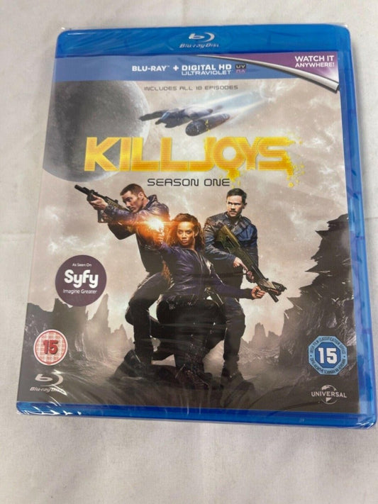 Killjoys Season 1 - All 10 Episodes (Sci-Fi) [Blu-ray] [Region B] - New Sealed