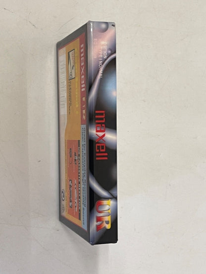 Maxell UR 90 Audio Cassette Blank Recordable Tape - New Sealed