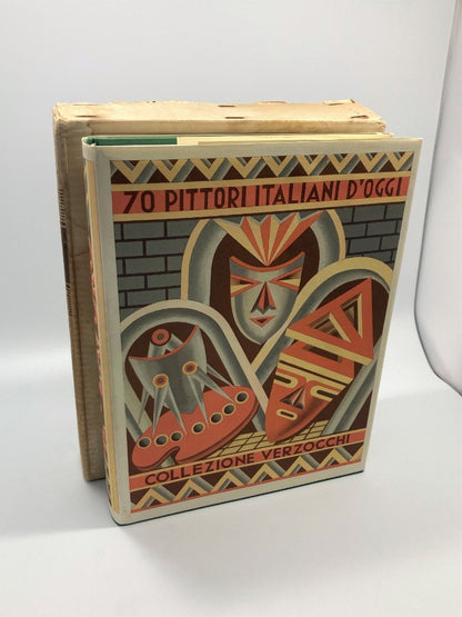 70 Pittori Italiani D'oggi Collezione Verzocchi - Vintage 1950 Italian Art Book