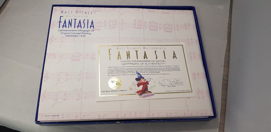 Walk Disney's Fantasia Deluxe Collectors Box Set from 1991