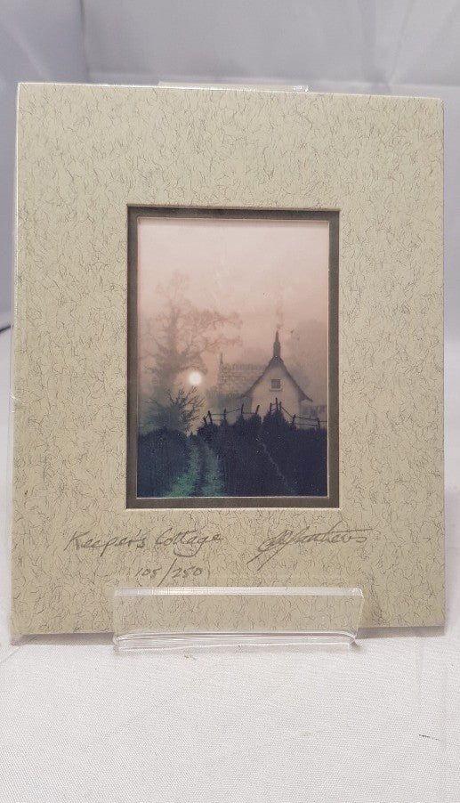 Glyn Matthews Photo-Graphic of Keepers Cottage *Signed Print* New & Sealed