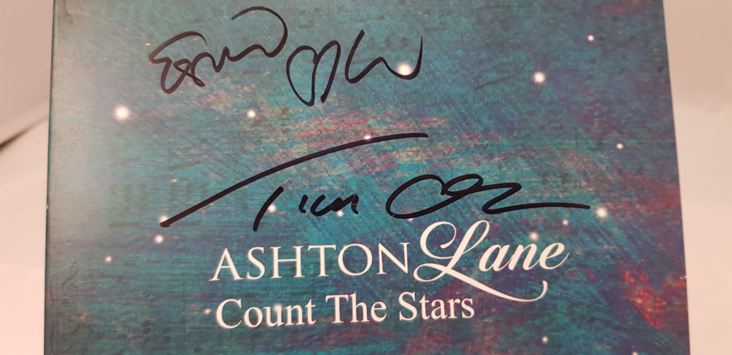 Ashton Lane - Count The Stars - RedHed - 2015 - Signed Copy VGC