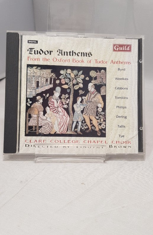 Tudor Anthems - Clare College Chapel Choir - CD VGC