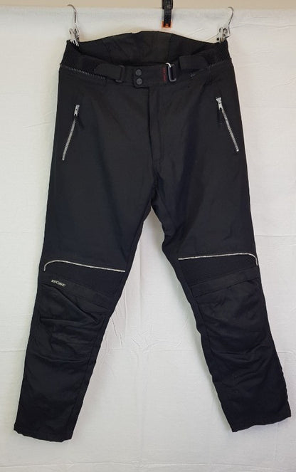 Buse Open Road II Textile Trousers Motorbike Motorcycle Waterproof - Black W38