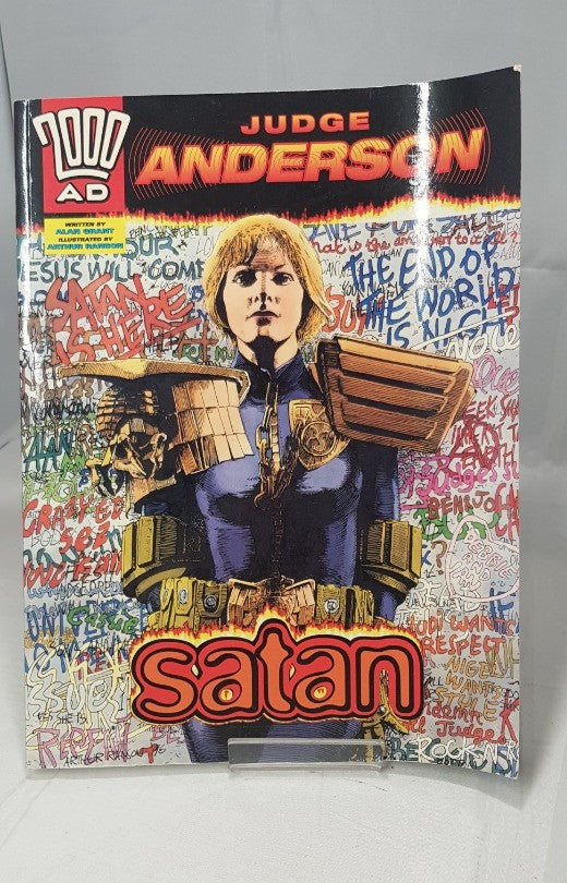Judge Anderson Satan 2000AD Graphic Novel - VGC