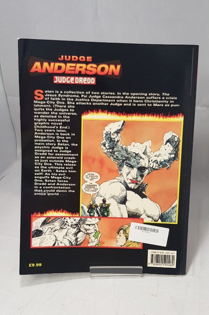 Judge Anderson Satan 2000AD Graphic Novel - VGC