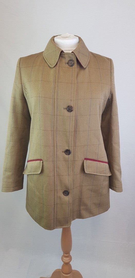 Chrysalis Country Clothes  The Bloomsbury Tweed Jacket Size 10 - Nearly New