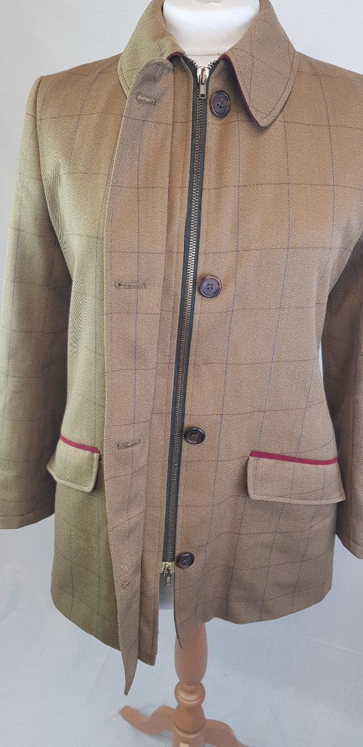 Chrysalis Country Clothes  The Bloomsbury Tweed Jacket Size 10 - Nearly New