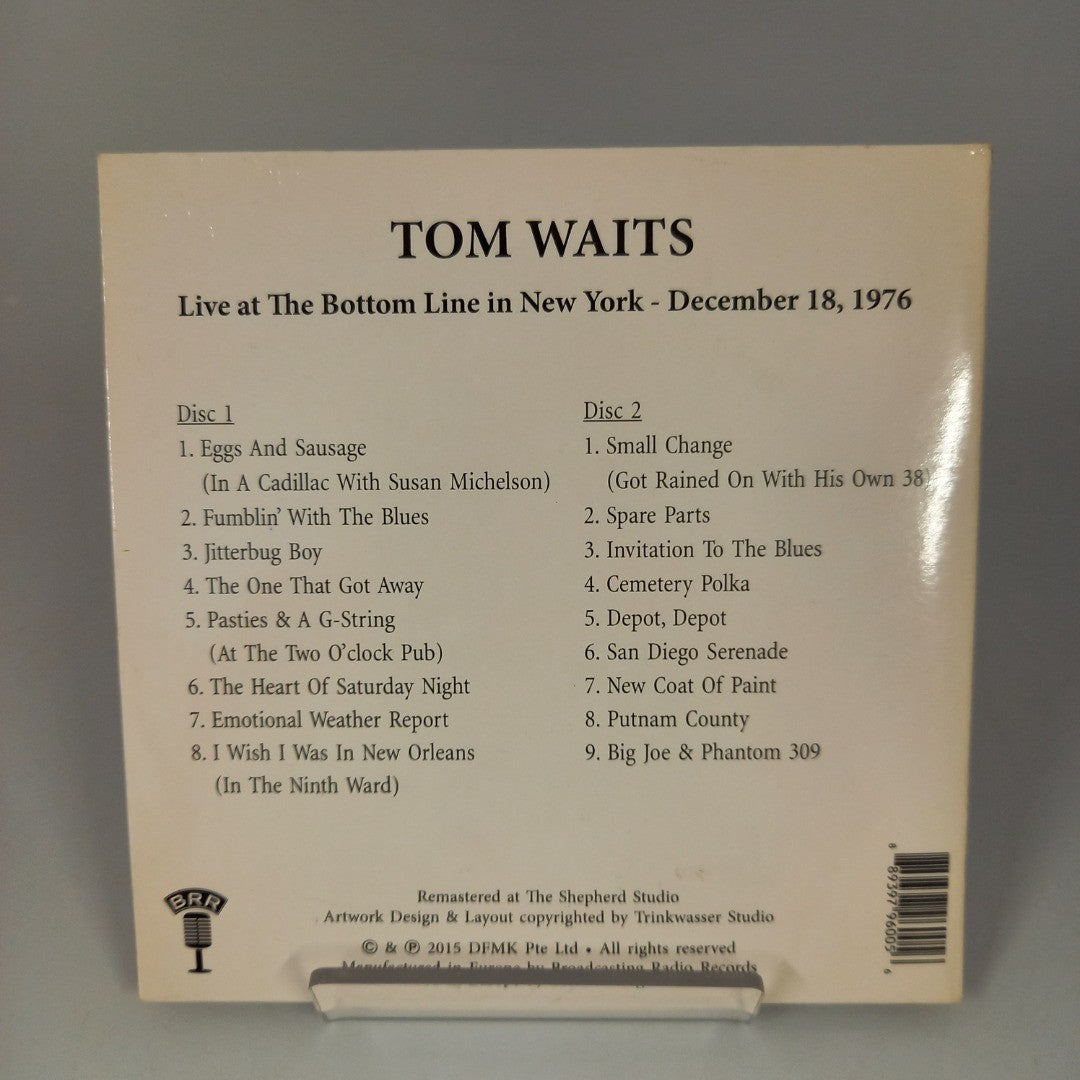 Tom Waits Emotional Weather Report - Live at The Bottom Line NY - Dec 76 - CD