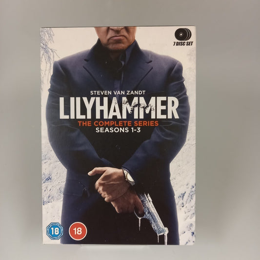 Lilyhammer Season 1 2 3 The Complete Series (Steven Van Zandt) DVD Box Set