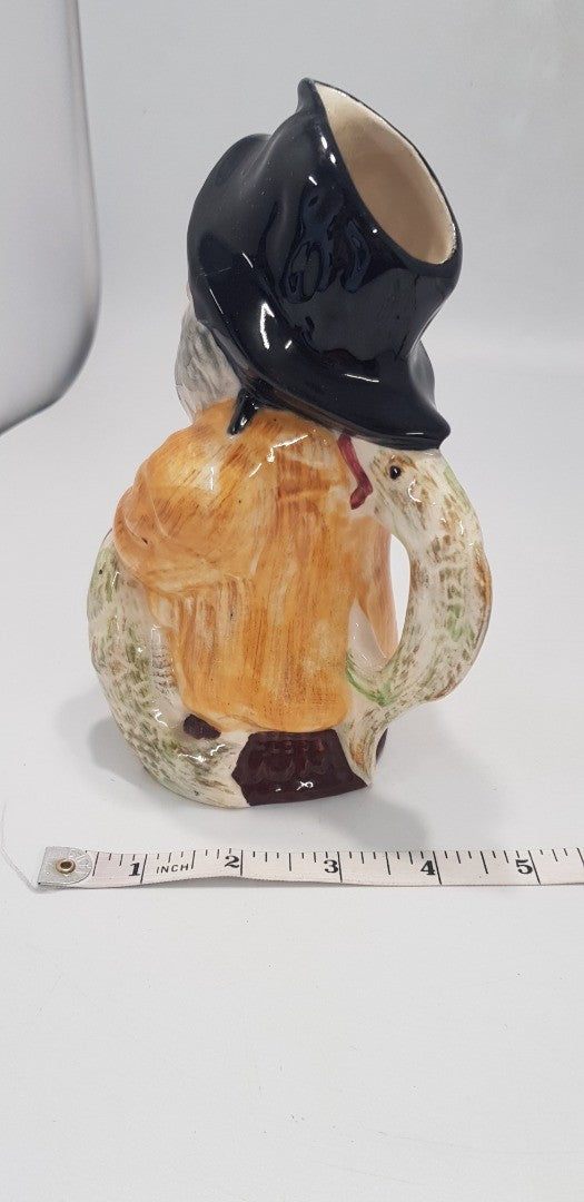 Shorter and Son Ltd Toby Jug 'The Fisherman' Genuine Staffordshire Hand Painted