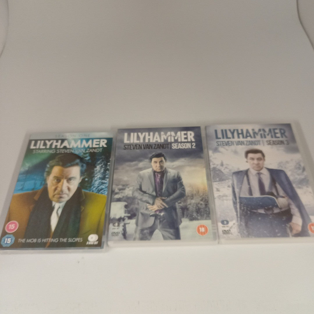 Lilyhammer Season 1 2 3 The Complete Series (Steven Van Zandt) DVD Box Set