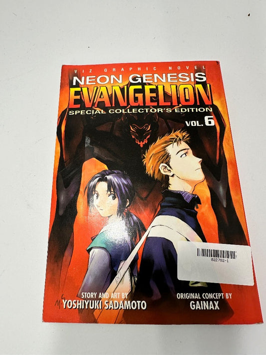 Neon Genesis Evangelion by Yoshiyuki Sadamoto Volumes 6 Graphic Novel