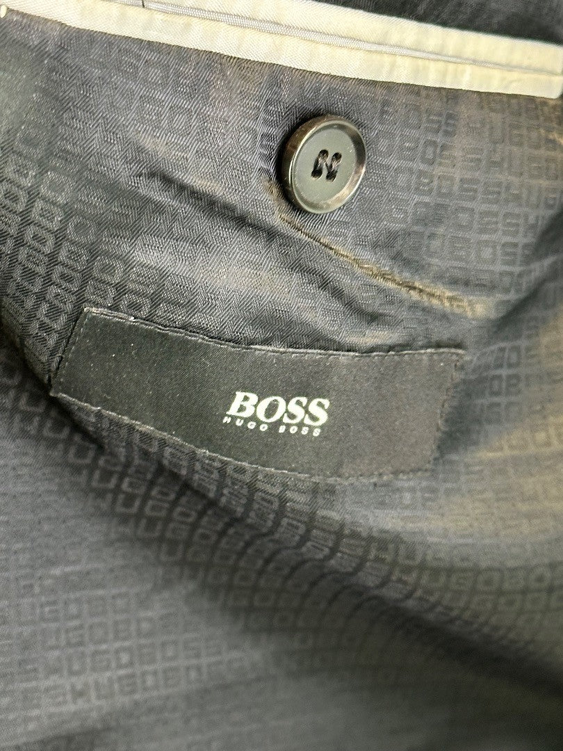 Hugo Boss Super 100 Jacket Black Size UK52