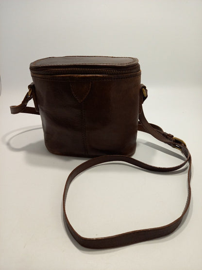 Bosboom Vintage Leather Crossbody Small Satchel - Natural Bag Collection