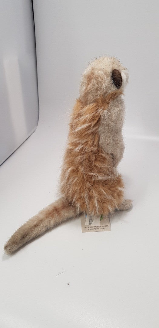 Vintage Hansa Standing Meerkat 2004 29cm Tall VGC