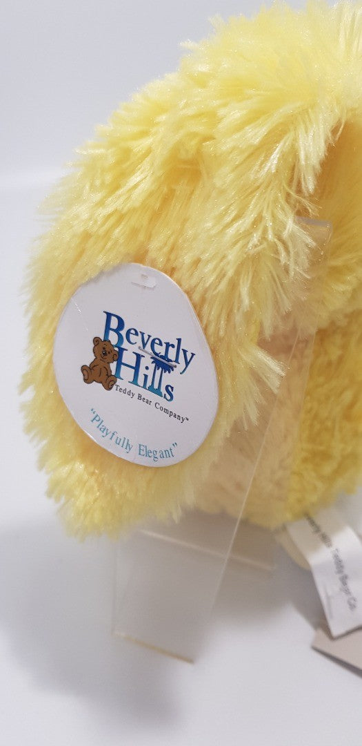 Beverly Hills Teddy Bear Co Yellow Easter Bunny BNWT