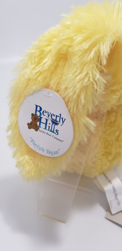 Beverly Hills Teddy Bear Co Yellow Easter Bunny BNWT