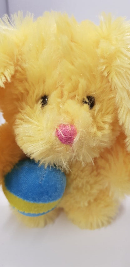 Beverly Hills Teddy Bear Co Yellow Easter Bunny BNWT