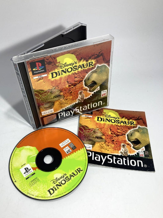 PlayStation 1 Disney Dinosaur Video Game PAL 2000 - Tested and with Manual