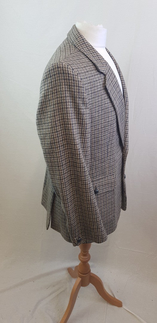 Vintage CROMBIE DUNN & CO 100% wool Made in Britain Blazer 46" Chest