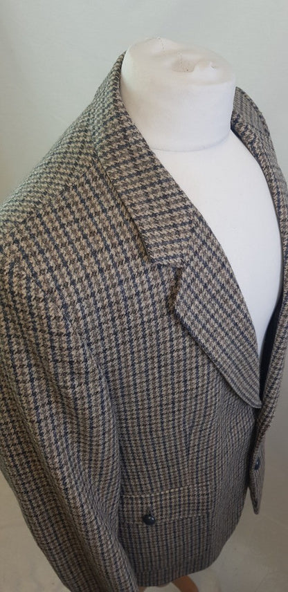 Vintage CROMBIE DUNN & CO 100% wool Made in Britain Blazer 46" Chest