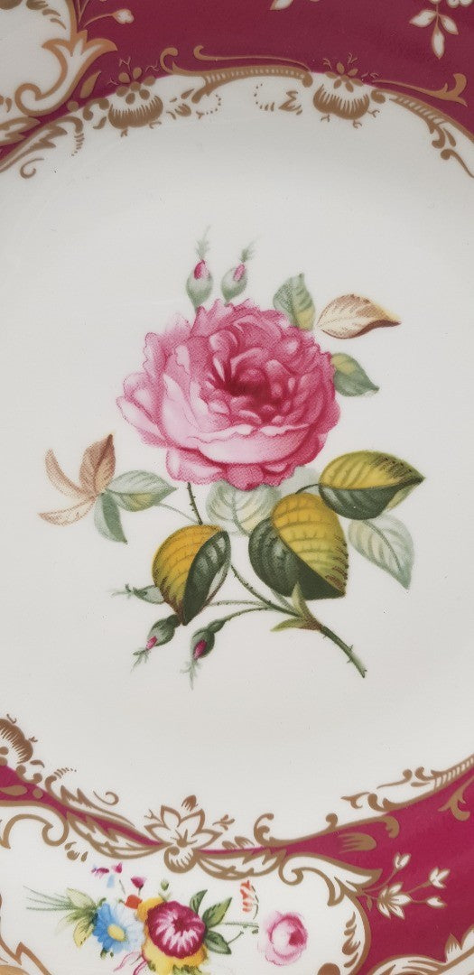 Coalport Fine Bone China Plate - A Single Rose Collector plate ✅ 1511 Edition No VGC