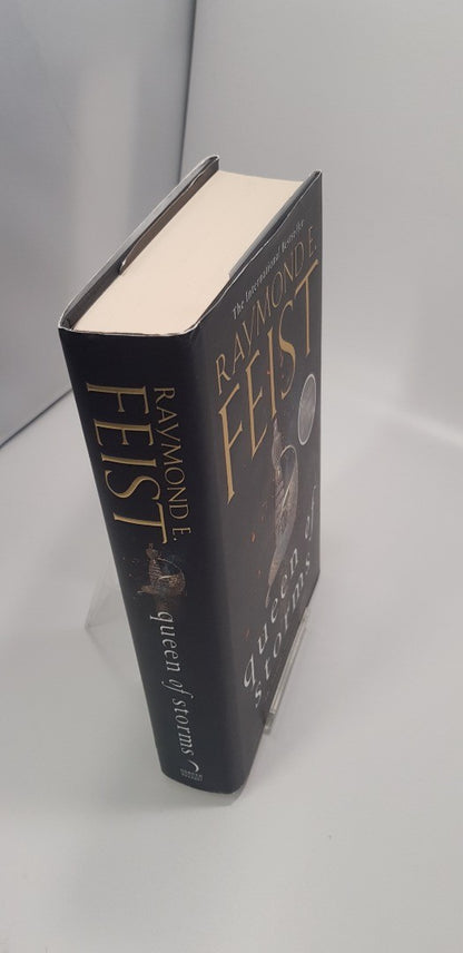 Queen of Storms by Raymond E. Feist - Signed 1st Edition/Print VGC