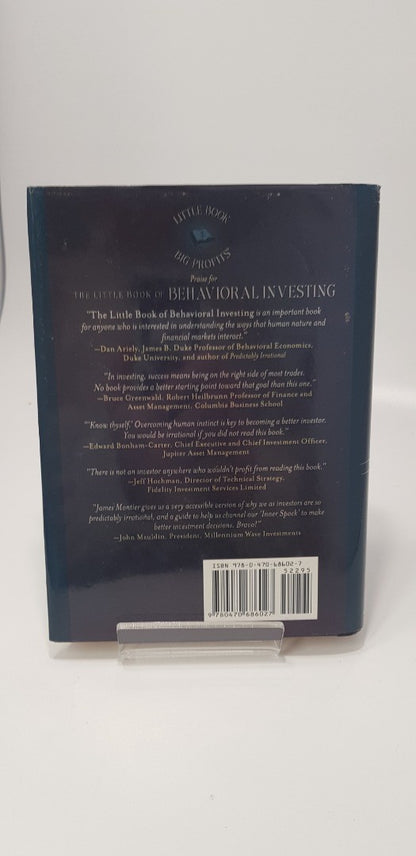 The Little Book of Behavioral Investing By James Montier VGC