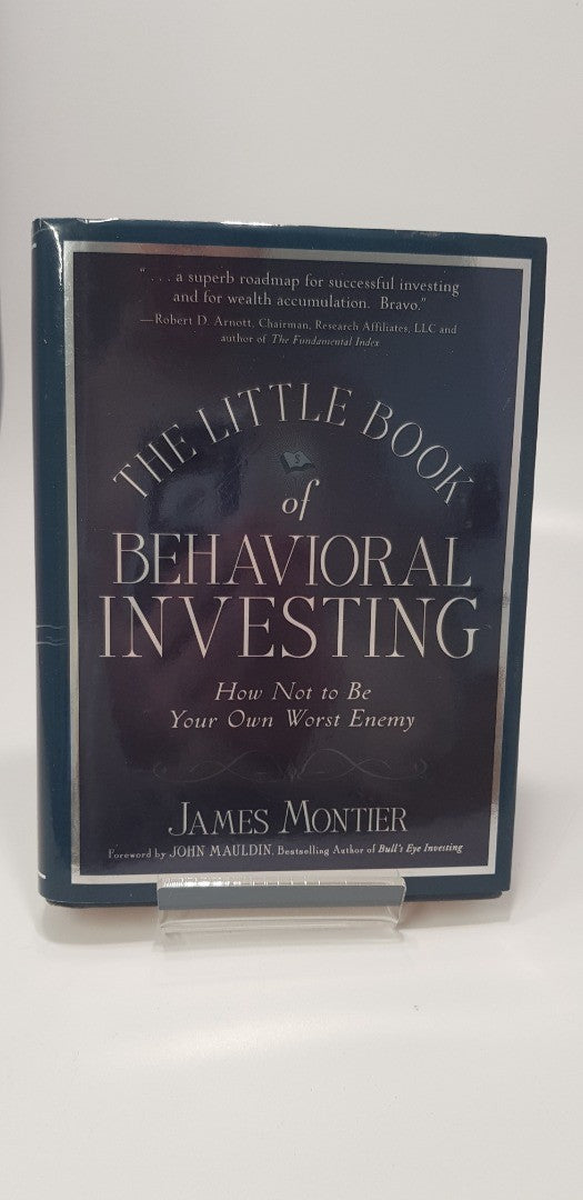 The Little Book of Behavioral Investing By James Montier VGC