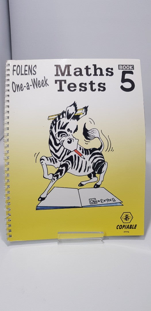 Folens. One-A-Week Maths Tests Book 5 VGC 1852767774