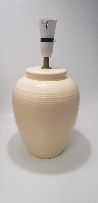 Large Cream Ceramic John Lewis Table lamp VGC