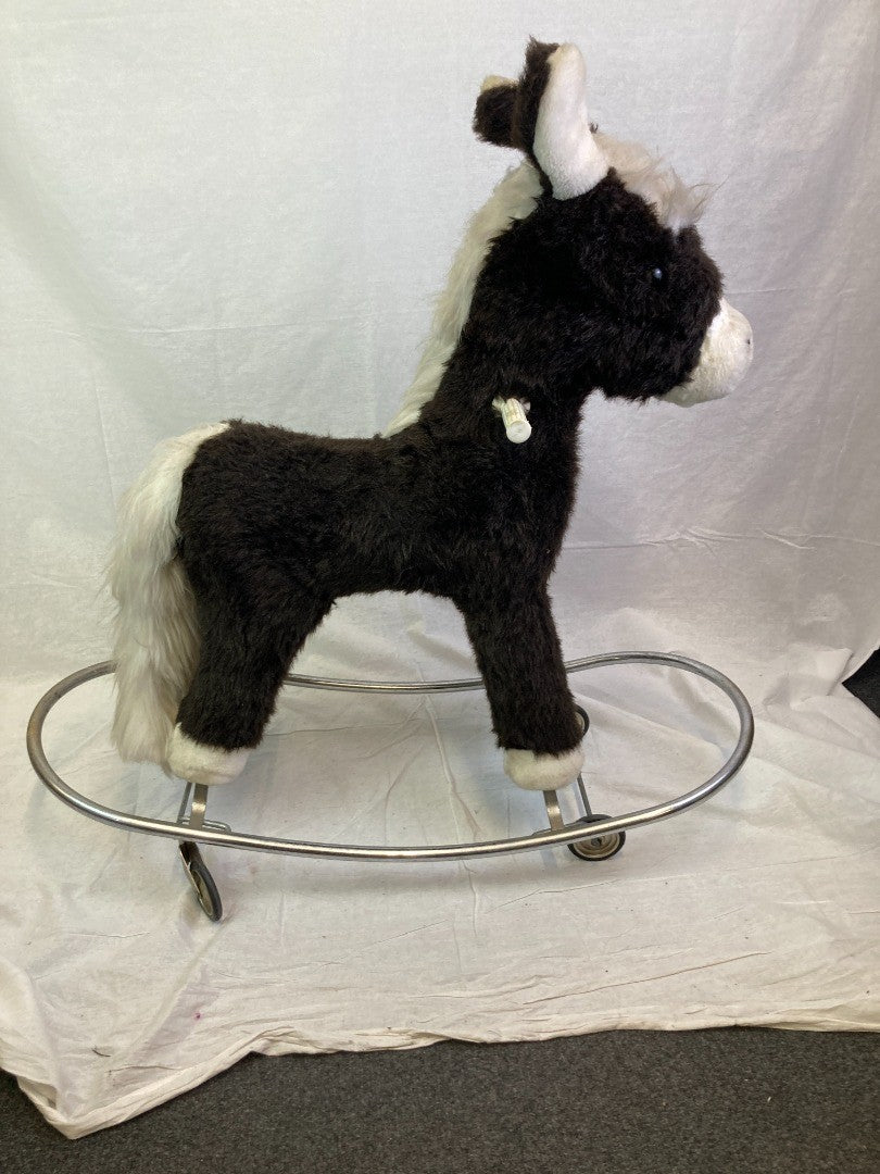 Nounours Vintage Rocking Horse / Donkey, with Wheels