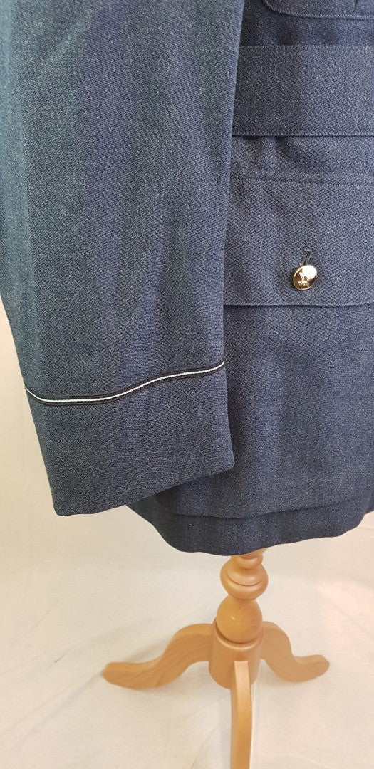 Vintage Moss Bros/Military Style Navy Blazer  38" Chest (Size S)  VGC