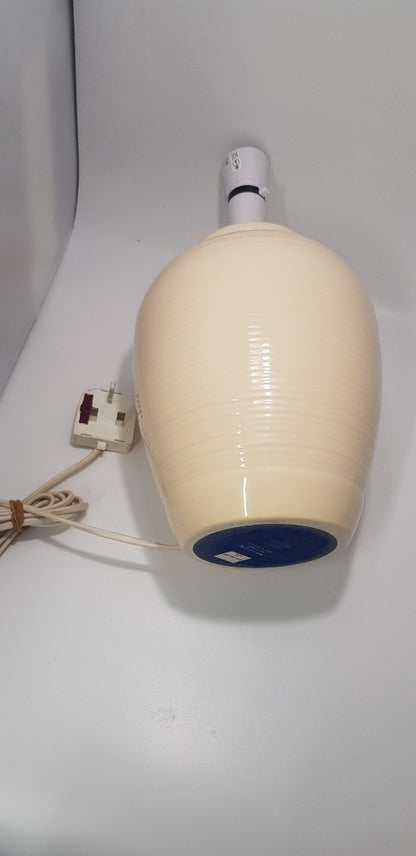 Large Cream Ceramic John Lewis Table lamp VGC