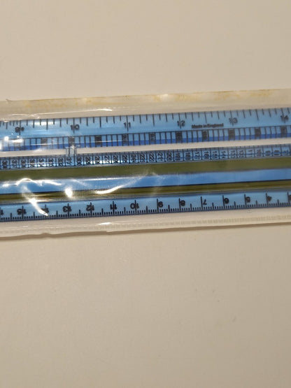 Helix Computer Print Out Rule Ruler New in Packaging