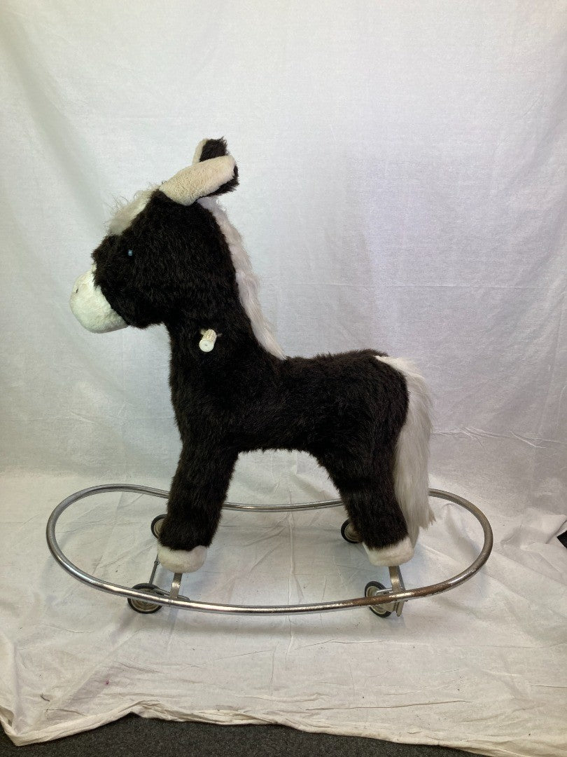 Nounours Vintage Rocking Horse / Donkey, with Wheels