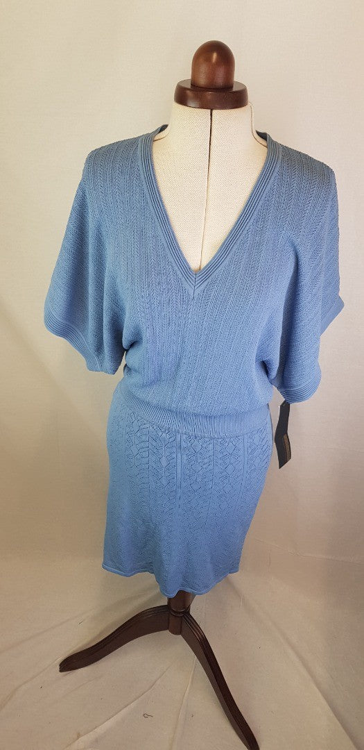 Catherine Malandrino Sky Blue Dress Size 12/M BNWT
