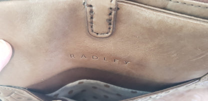 Radley Brown Leather Medium Size Handbag BNWT