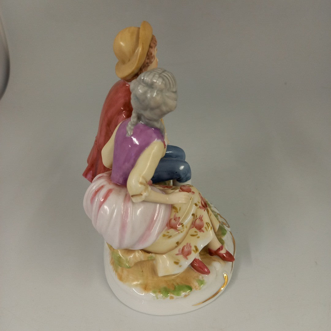 Marks & Rosenfeld Lady & Gent Playing the Lute - Figurine - Vintage