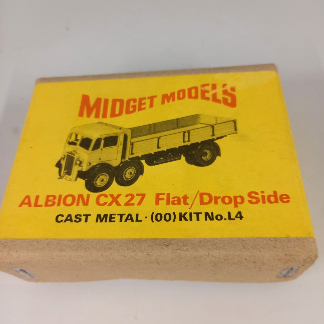 Midget Models Albion CX27 Flat/Drop Side Cast Metal Kit w Instructions-Unopened