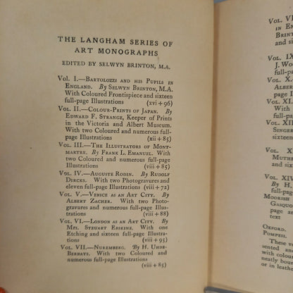 Moorish Cities 'The Langham Series' of Art Monographs 1906