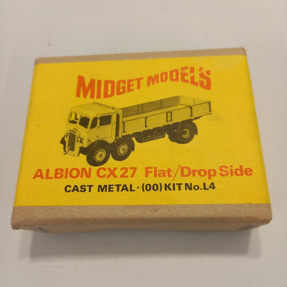 Midget Models Albion CX27 Flat/Drop Side Cast Metal Kit w Instructions-Unopened