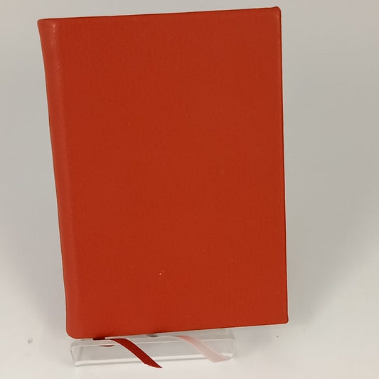 Aspinal of London A6 Leather Notebook - Red - New