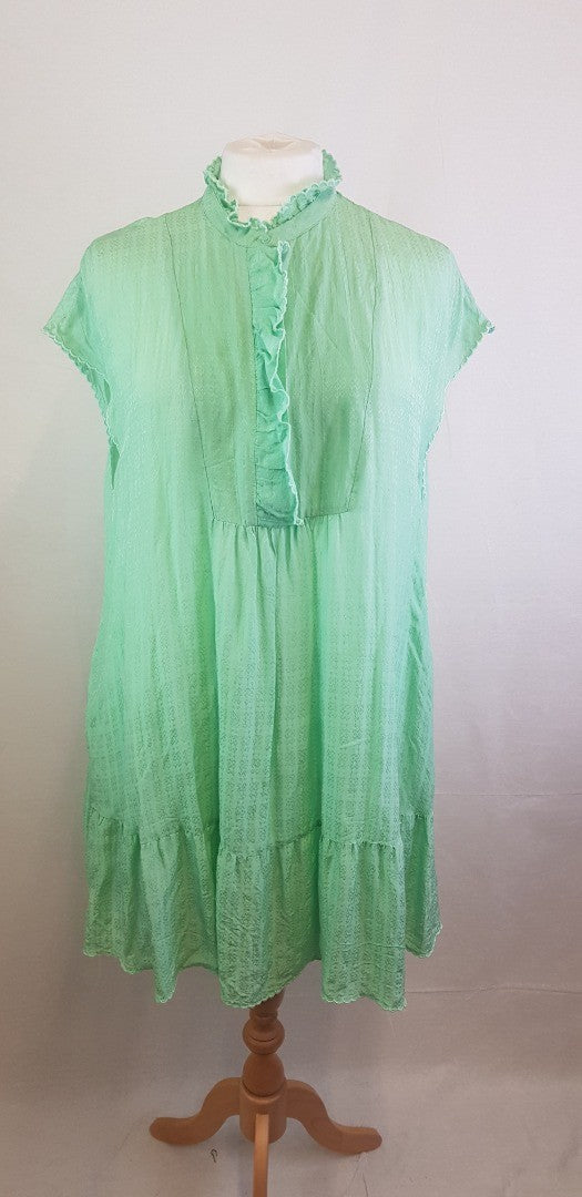 Stockholm Atelier & Other Stories Jade Summer Dress Size 14 VGC