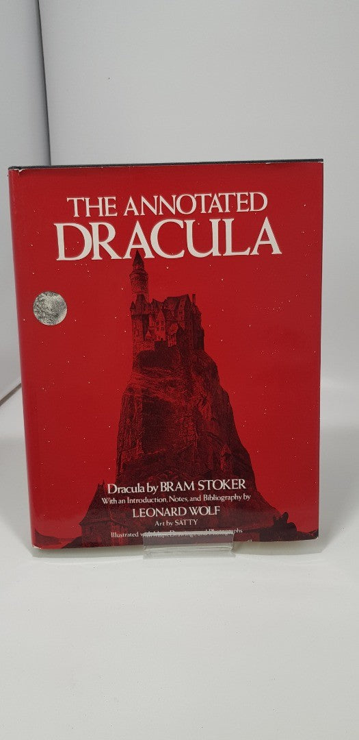 The Annotated Dracula by Leonard Wolf, Art by Satty. VGC