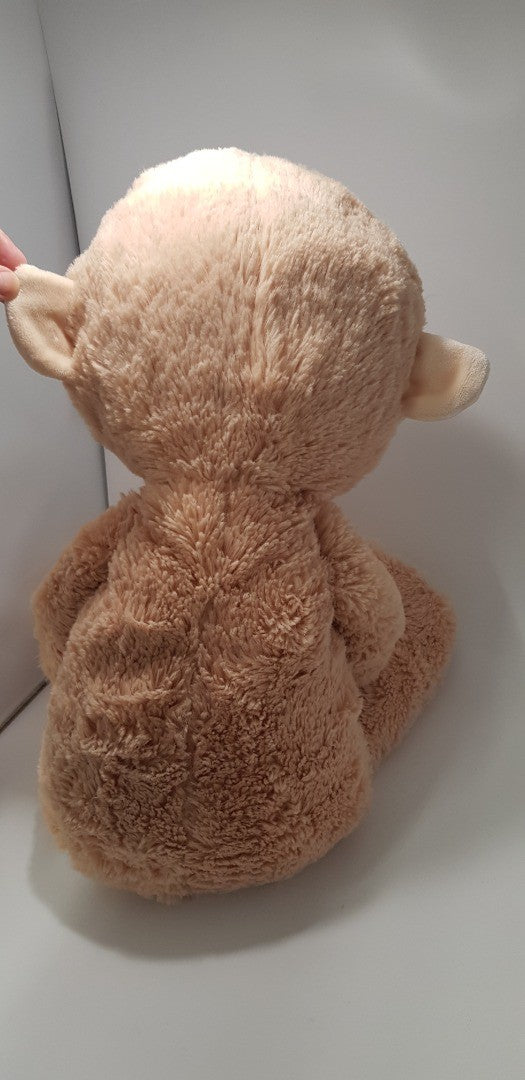 Keel Eco Soft Toy - Love To Hug Large Beige Monkey - VGC