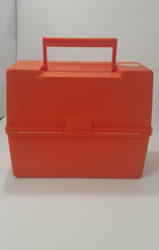 Vintage/Rare. Mork & Mindy Orange Thermos Lunchbox from 1978