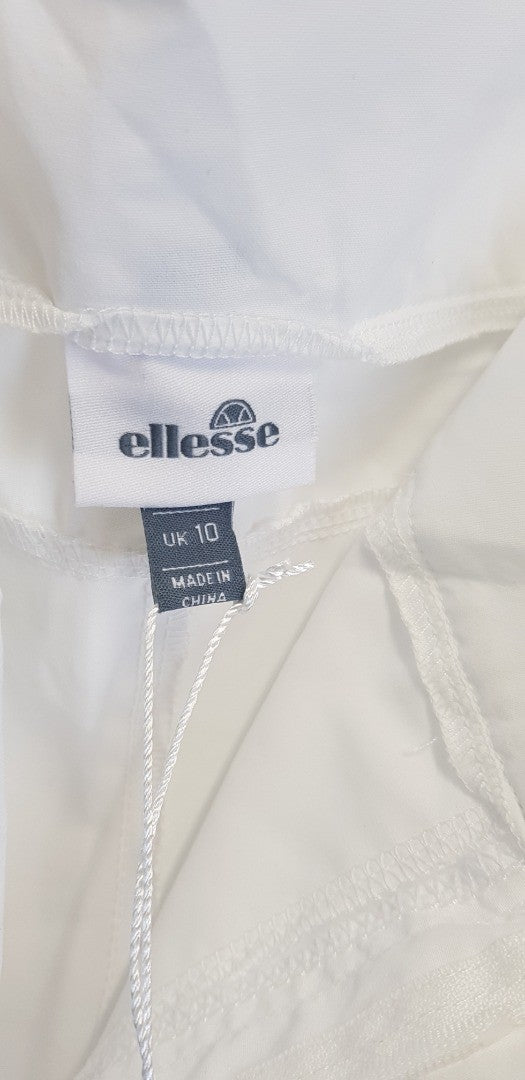 Ellesse Champ Track Pants in White Size 10  BNWT